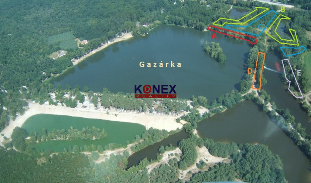 JEDINEČNÁ PONUKA! Rekreačné pozemky Šaštín-Stráže, jazero GAZÁRKA, Zóna B foto